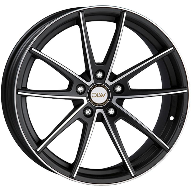 Cerchio ETA BETA Manay Matt Black Full Polish 5 fori 19\" 8.5X19 ET39 5x108