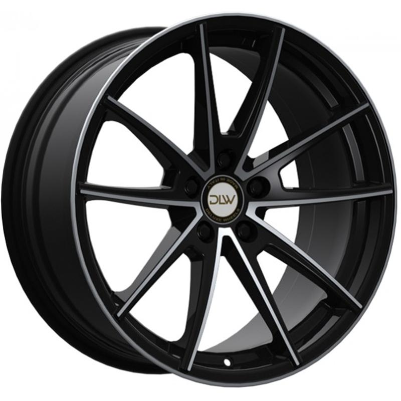 Cerchi in Lega ETA BETA Manay Shiny Black Full Polish 5 fori 20\" 9X20 ET26 5x112