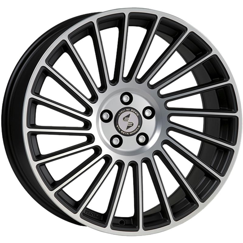 Cerchi in Lega ETA BETA VentI-R Shiny Black Full Polish 5 fori 19\" 8.5X19 ET45 5x112