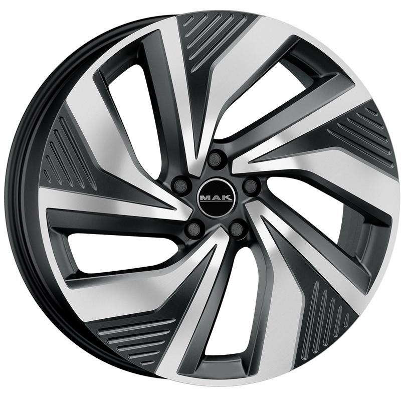 Cerchio MAK Electra Black Mirror 5 fori 19\" 8X19 ET35 5x114.3