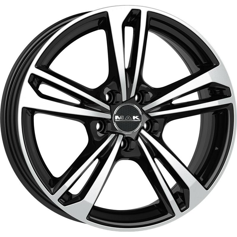 Cerchi in Lega MAK Emblema Black Mirror 5 fori 18\" 8X18 ET42 5x112