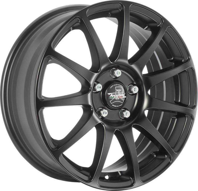 Cerchio ARCASTING Excalibur Nero Corse Matt Black 4 fori 17\" 7X17 ET40 4x100