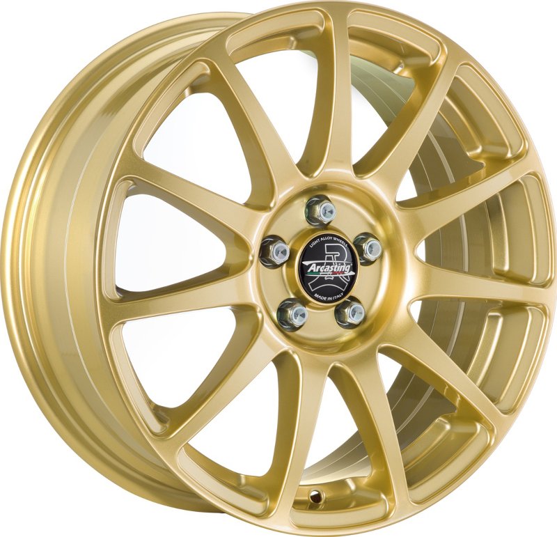 Cerchio ARCASTING Excalibur Gold 5 fori 17\" 7X17 ET42 5x112