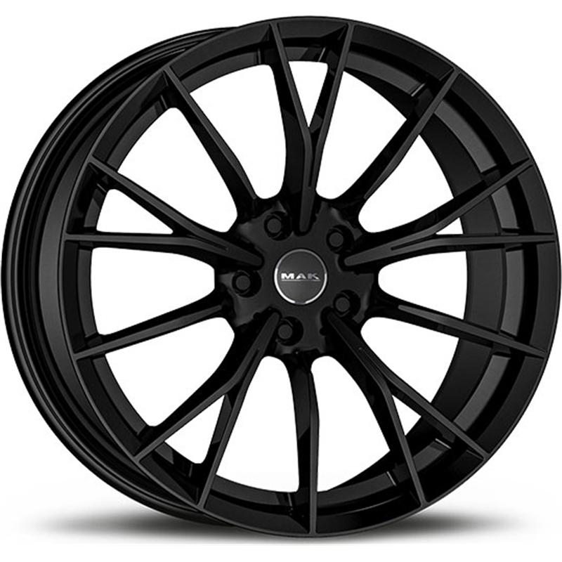 Cerchi in Lega MAK Fabrik Glossy Black 5 fori 17\" 7.5X17 ET30 5x112
