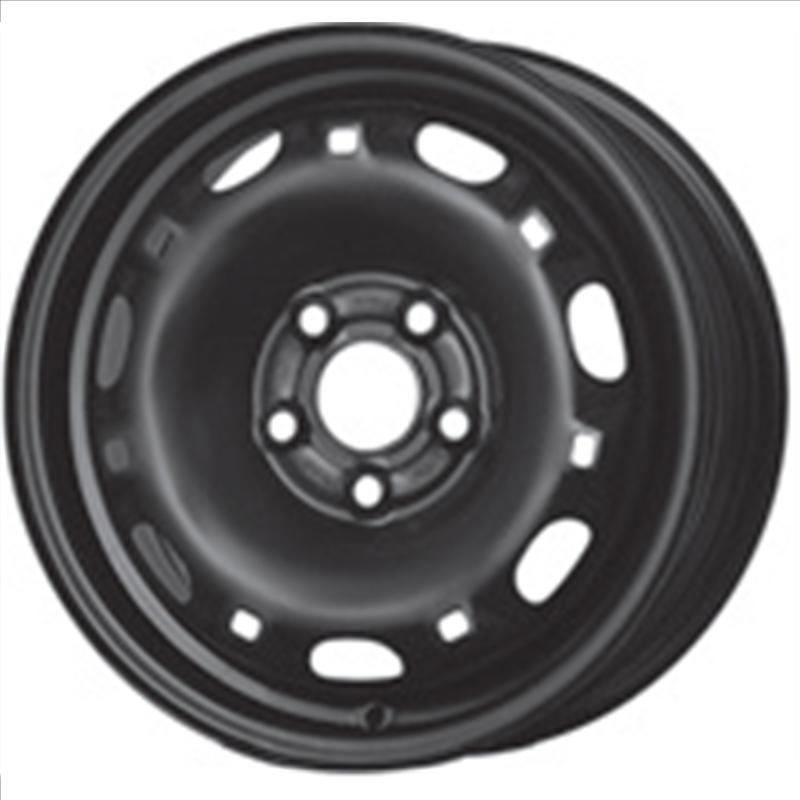 Cerchio DEDICO Steel Nero 5 fori 14\" 5X14 ET35 5x100