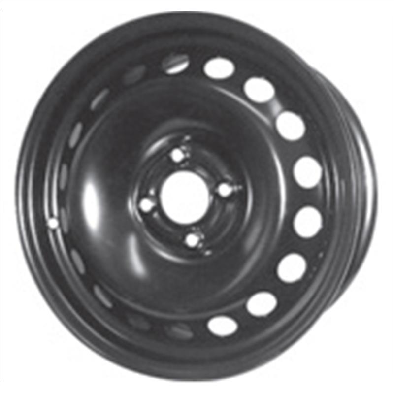 Cerchio DEDICO Steel Nero 4 fori 15\" 6.5X15 ET45 4x100
