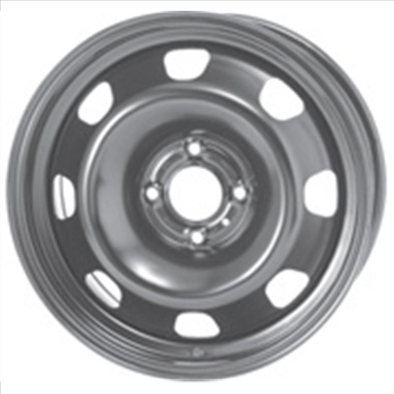 Cerchio DEDICO Steel Nero 4 fori 16\" 6.5X16 ET31 4x108