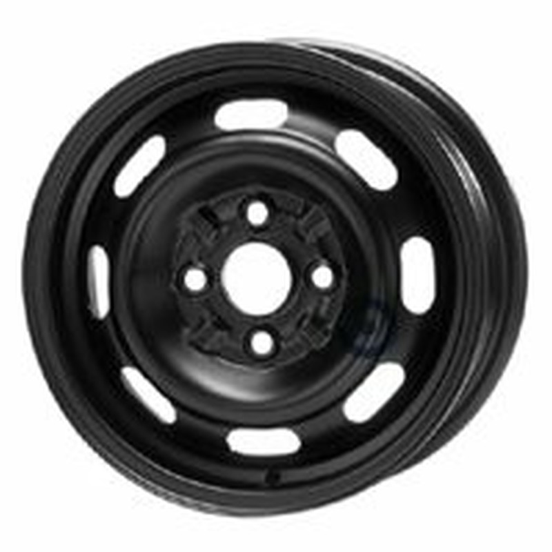 Cerchi in Lega KFZ ALCAR Steel Nero 4 fori 13\" 5X13 ET40 4x100