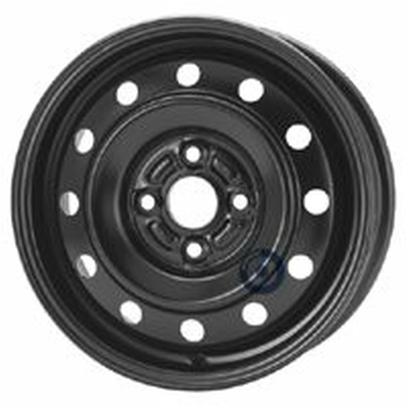 Cerchi in Lega KFZ ALCAR Steel Nero 4 fori 14\" 5X14 ET45 4x100