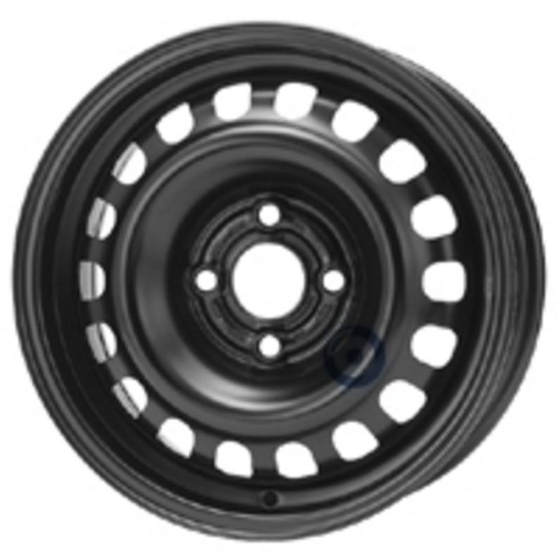 Cerchio MW GIANETTI RUOTE Steel Nero 4 fori 14\" 5.5X14 ET39 4x100