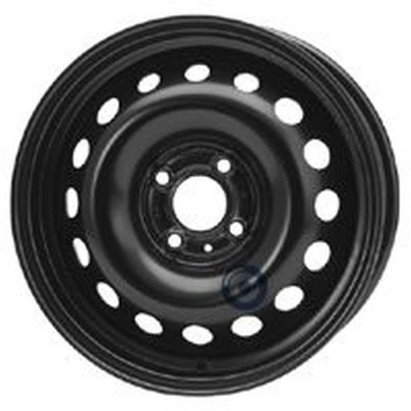 Cerchi in Lega KFZ ALCAR Steel Nero 4 fori 15\" 6X15 ET50 4x100