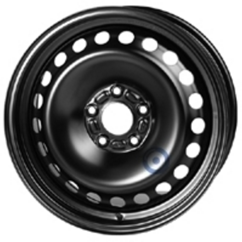 Cerchi in Lega KFZ ALCAR Steel Nero 5 fori 16\" 6.5X16 ET50 5x108