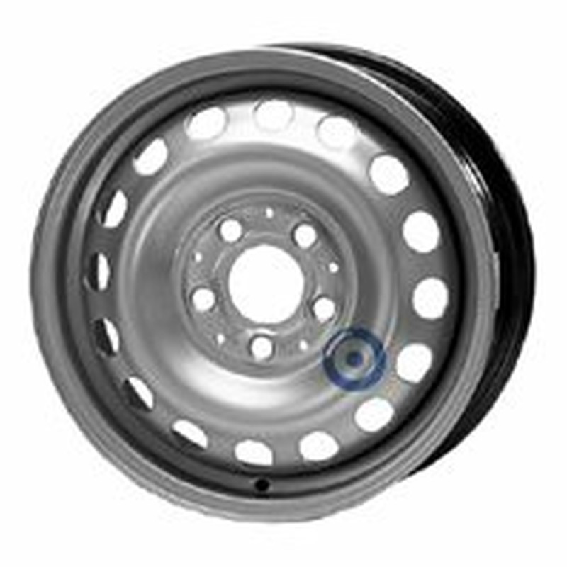 Cerchi in Lega KFZ ALCAR Steel Silver 5 fori 15\" 5.5X15 ET60 5x112