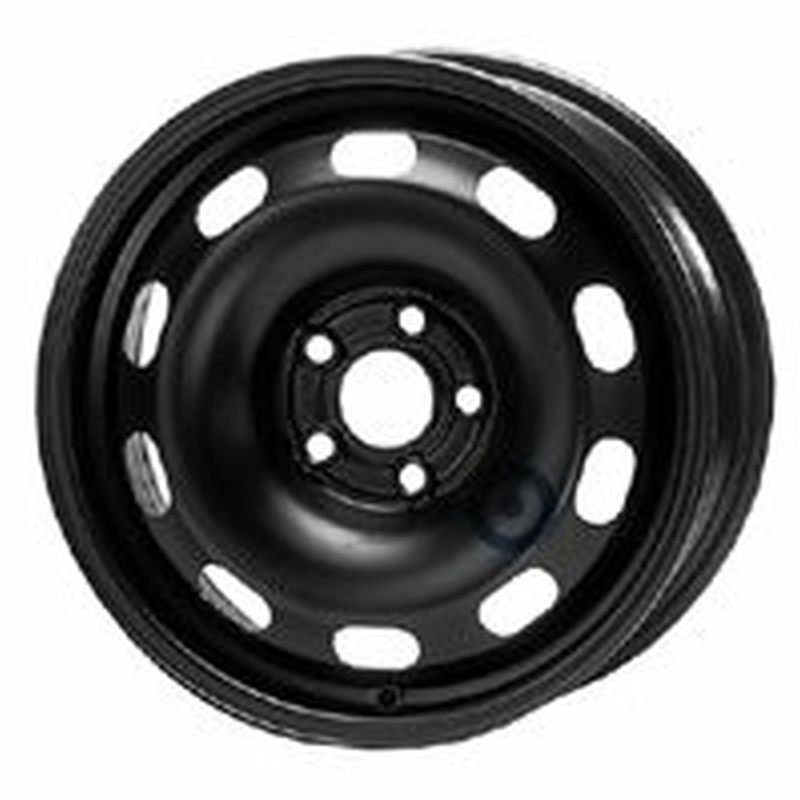 Cerchio KFZ ALCAR Steel Nero 5 fori 15\" 6X15 ET38 5x100