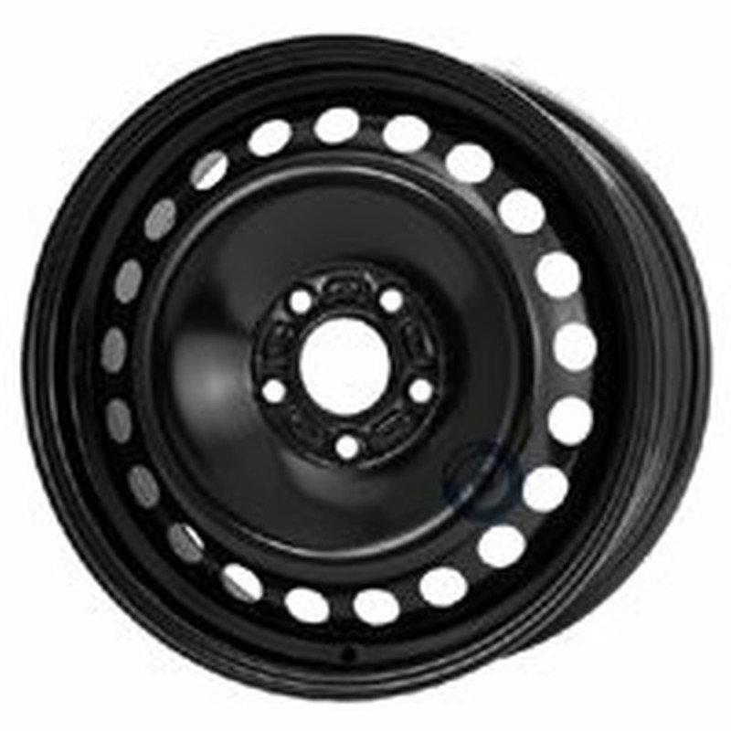 Cerchi in Lega MW GIANETTI RUOTE Steel Nero 5 fori 16\" 6.5X16 ET52.5 5x108