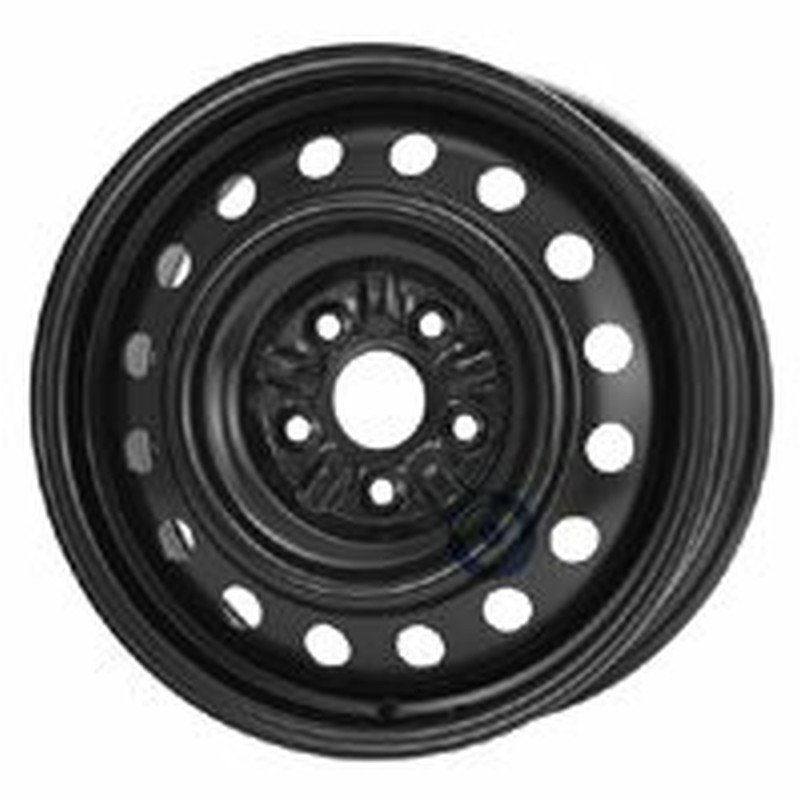 Cerchio KFZ ALCAR Steel Nero 5 fori 16\" 6.5X16 ET50 5x114.3