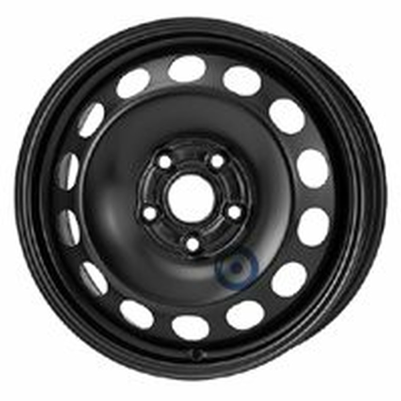 Cerchio KFZ ALCAR Steel Nero 5 fori 16\" 6.5X16 ET50 5x112