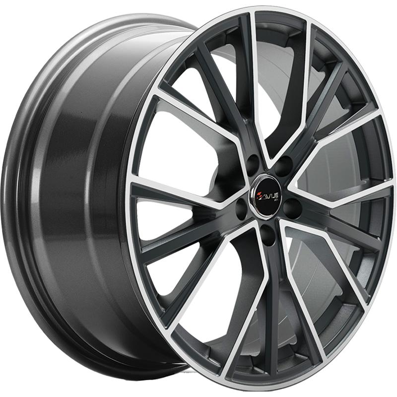 Cerchio AVUS Af18 Matt Anthracite Polished 5 fori 18\" 8X18 ET35 5x112