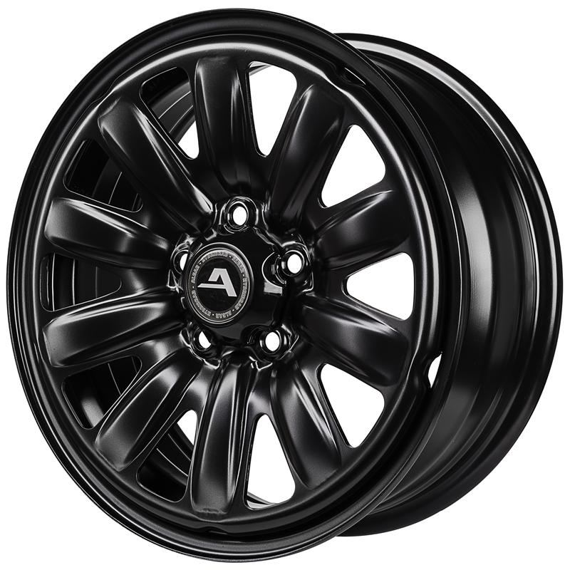 Cerchi in Lega KFZ ALCAR Hybridrad Nero 5 fori 16\" 6.5X16 ET41 5x112
