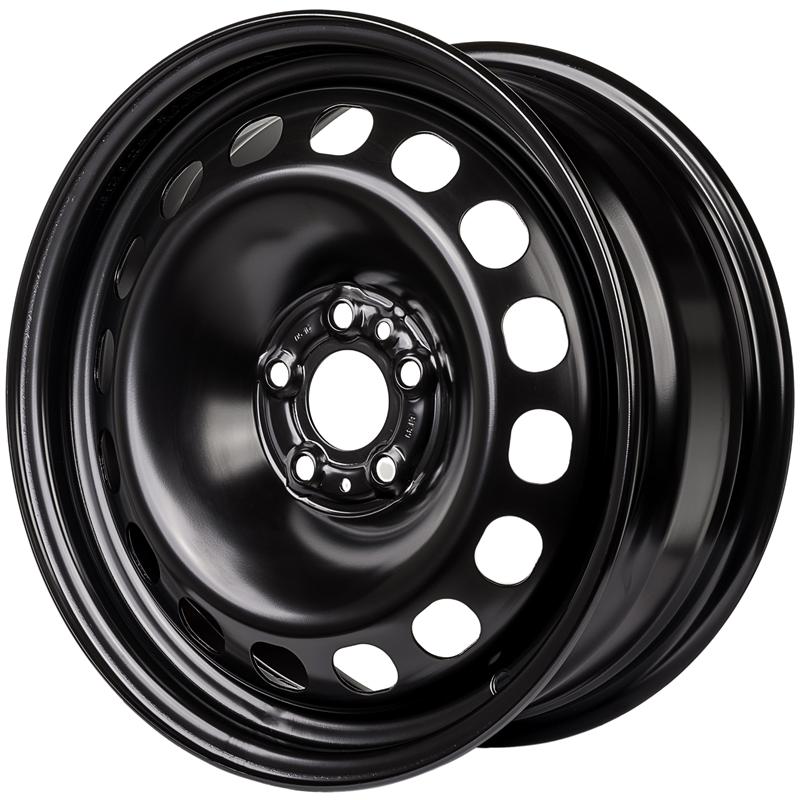 Cerchio MW GIANETTI RUOTE Steel Nero 5 fori 16\" 6.5X16 ET39 5x98