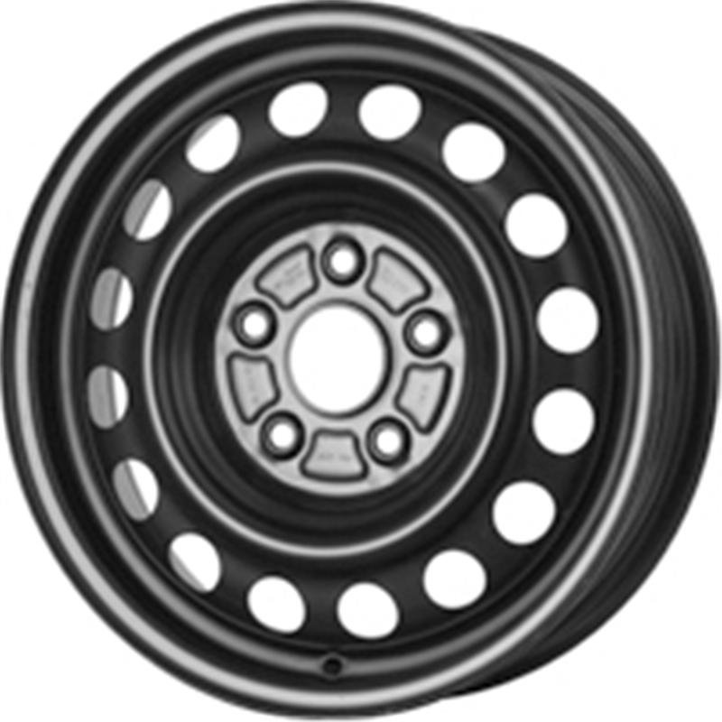 Cerchi in Lega DEDICO Steel Nero 5 fori 15\" 6X15 ET50 5x114.3