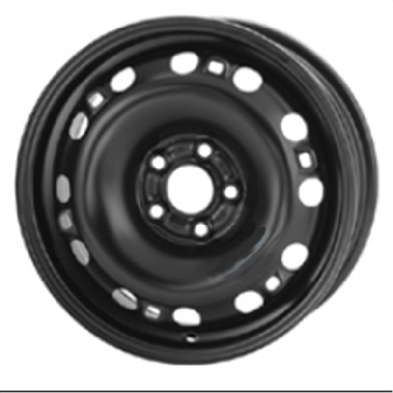Cerchio MW GIANETTI RUOTE Steel Nero 5 fori 15\" 6X15 ET38 5x100