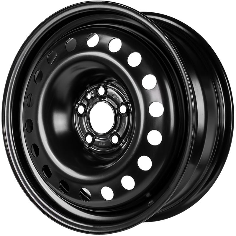 Cerchi in Lega MW GIANETTI RUOTE Steel Nero 5 fori 17\" 6.5X17 ET40 5x110