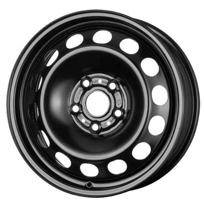 Cerchi in Lega MW GIANETTI RUOTE Steel Nero 5 fori 16\" 6X16 ET43 5x112