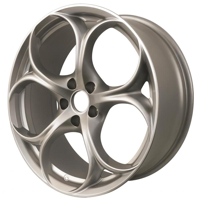 Cerchi in Lega ORIGINALE ALFA ROMEO Quadrifoglio Giulia/stelvio Oe 8 - Originale Alfa Romeo Silver 5 fori 19\" 9X19 ET34 5x110