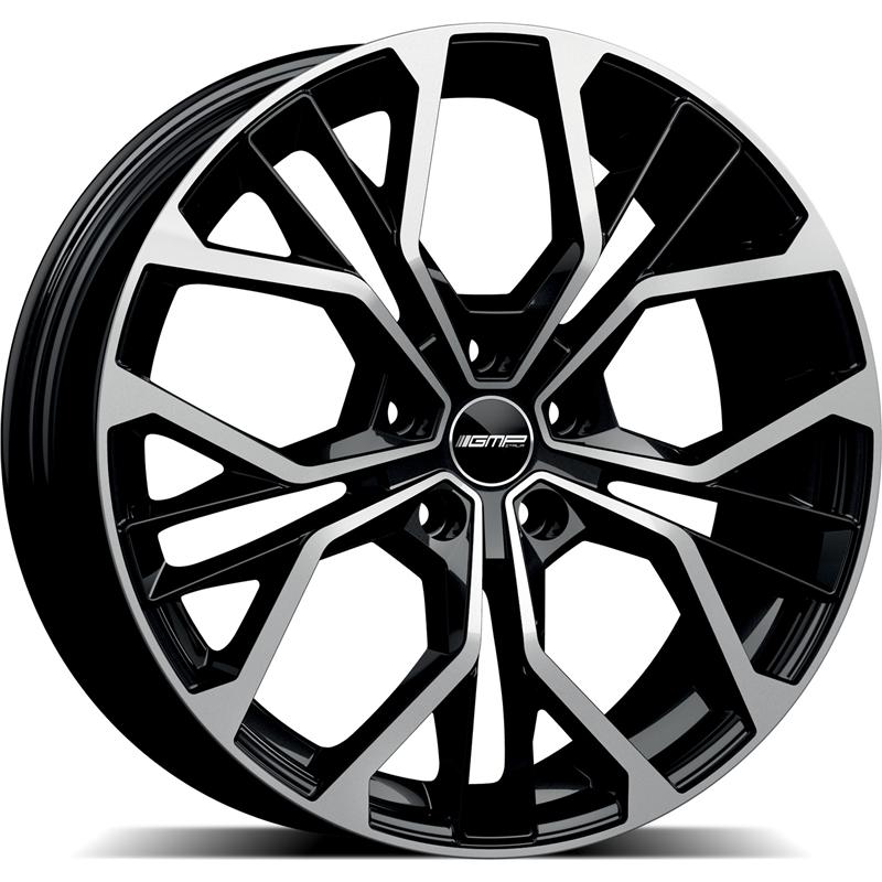 Cerchio GMP Matisse Black Diamond 5 fori 18\" 7.5X18 ET50 5x114.3