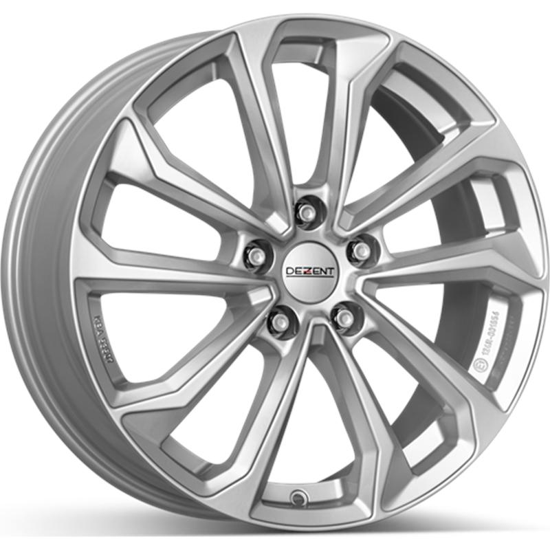 Cerchi in Lega DEZENT Ks Silver 5 fori 18\" 7.5X18 ET51 5x114.3