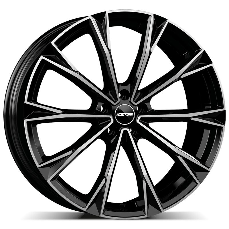 Cerchio GMP Totale Black Diamond 5 fori 19\" 8X19 ET35 5x114.3