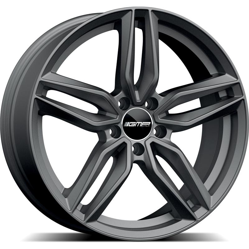 Cerchio GMP Fasten Matt Anthracite 5 fori 19\" 8X19 ET40 5x114.3
