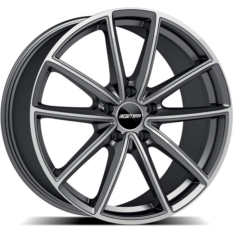 Cerchi in Lega GMP Titan Antracite Diamantato 5 fori 20\" 11X20 ET58 5x130