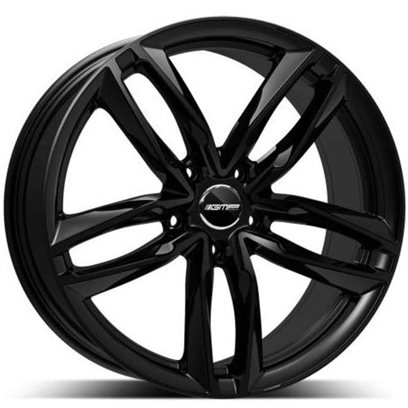 Cerchio GMP Atom Glossy Black 5 fori 18\" 8X18 ET45 5x112