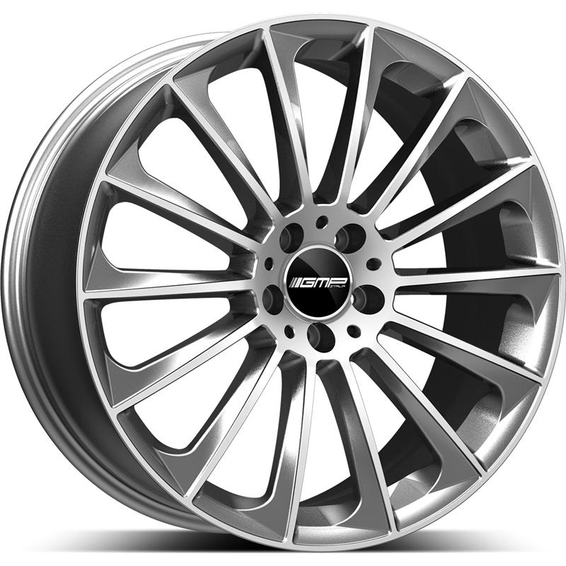 Cerchio GMP Stellar Antracite Diamantato 5 fori 18\" 9X18 ET35 5x112