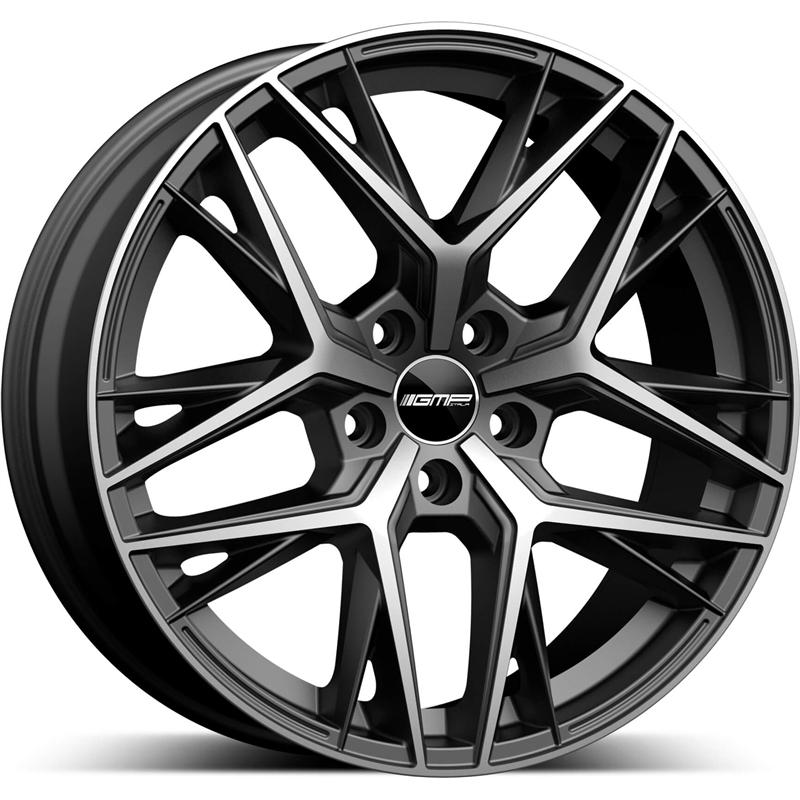 Cerchio GMP Lunica Matt Anthracite Diamond 5 fori 20\" 8.5X20 ET45 5x114.3