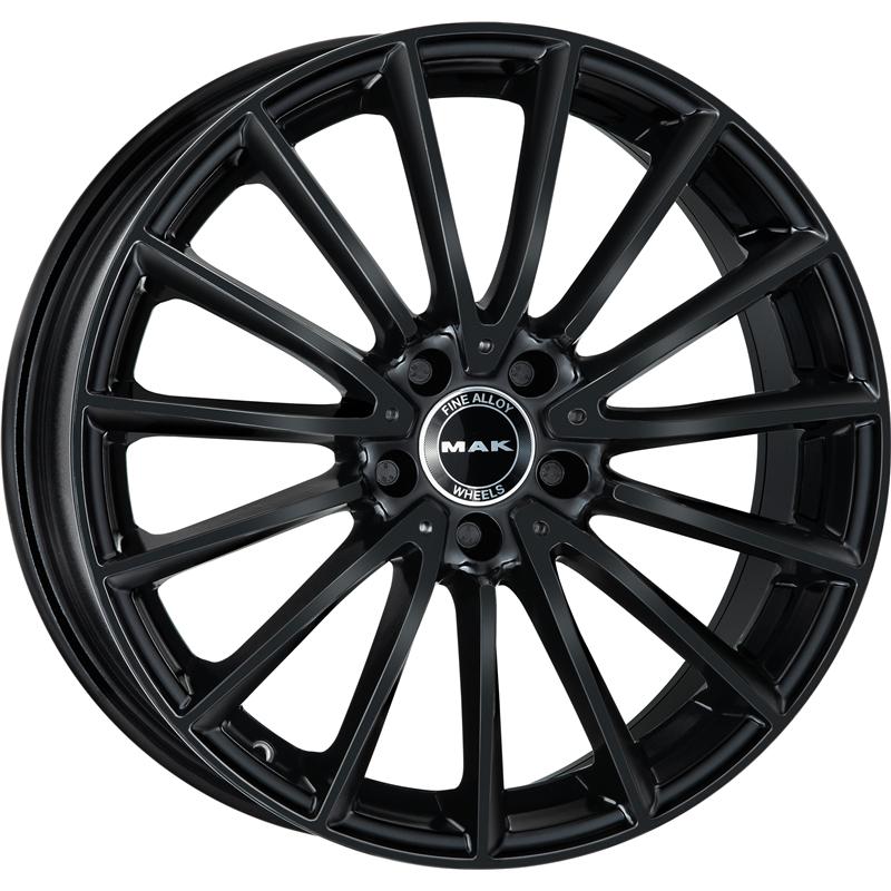 Cerchio MAK Komet Glossy Black 5 fori 18\" 8X18 ET33 5x112