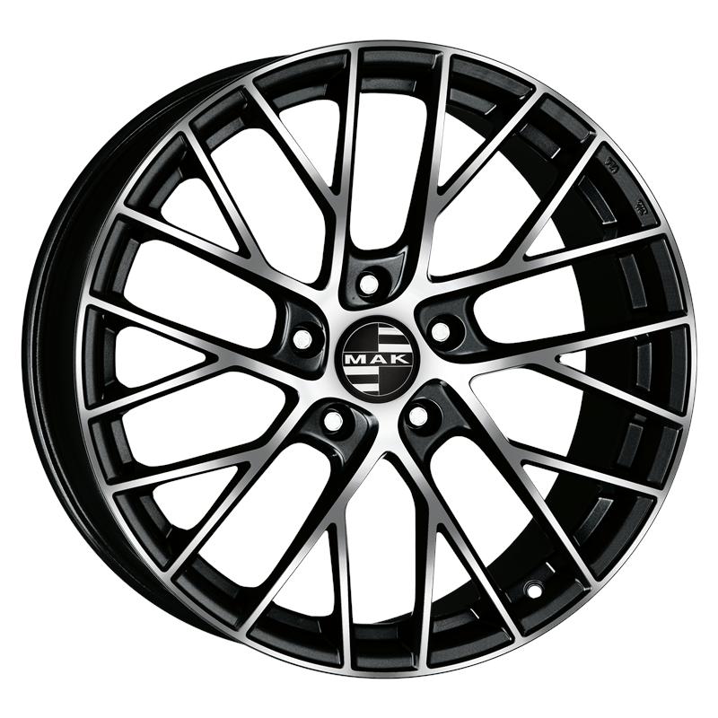 Cerchio MAK Monaco Black Mirror 5 fori 19\" 8.5X19 ET39 5x112