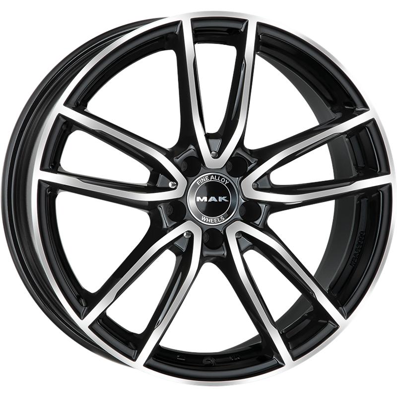 Cerchio MAK Evo Black Mirror 5 fori 18\" 8X18 ET33 5x112