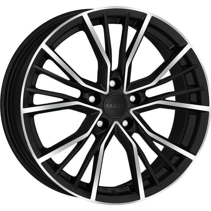 Cerchio MAK Union Black Mirror 5 fori 18\" 8X18 ET38 5x112