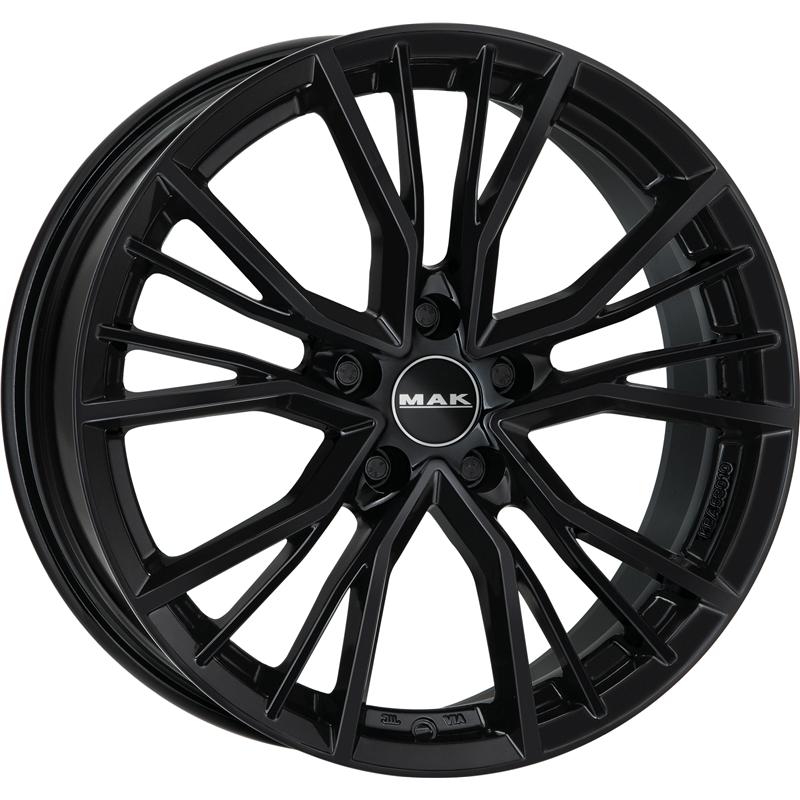 Cerchio MAK Union Glossy Black 5 fori 18\" 8X18 ET30 5x112