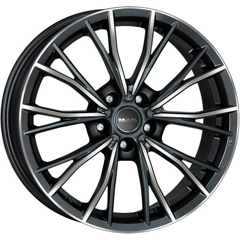 Cerchio MAK Mark Black Mirror 5 fori 18\" 7.5X18 ET25 5x112