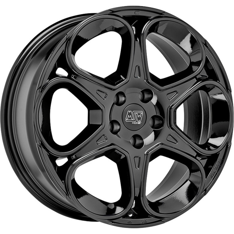 Cerchio MSW Msw 83 Glossy Black 4 fori 17\" 7X17 ET37 4x100