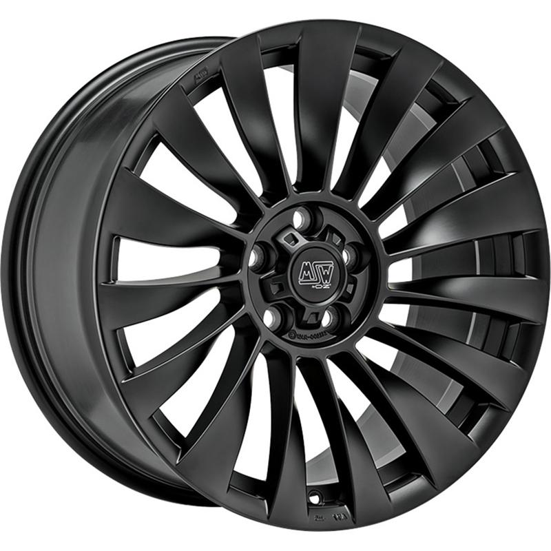 Cerchio MSW Msw 37-T Matt Black 5 fori 20\" 9.5X20 ET45 5x114.3
