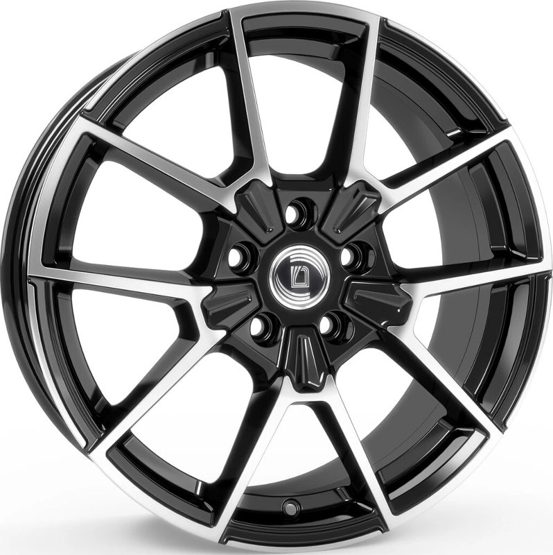 Cerchi in Lega DIEWE Neve Black Diamond 5 fori 16\" 6X16 ET45 5x114.3