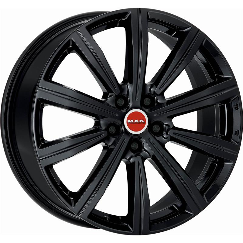Cerchio MAK Birmingham Glossy Black 5 fori 20\" 8.5X20 ET40 5x120