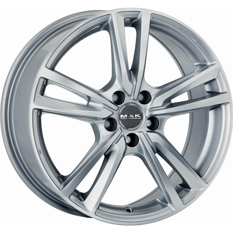 Cerchi in Lega MAK Icona Silver 5 fori 16\" 6.5X16 ET55 5x114.3