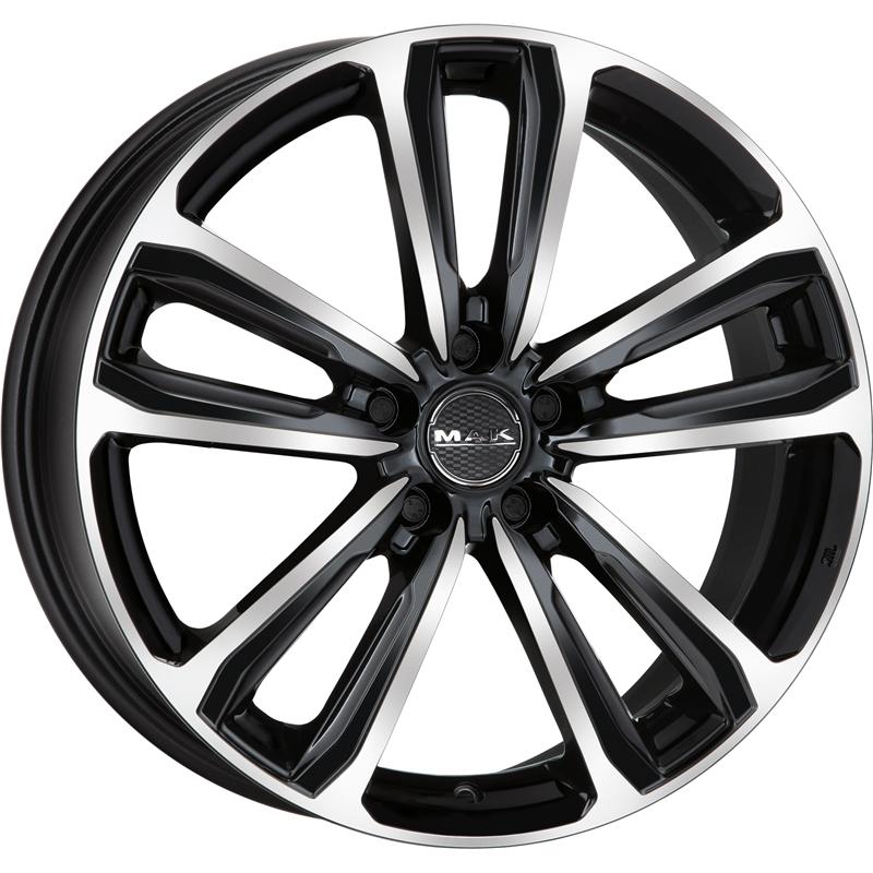 Cerchio MAK Magma Black Mirror 5 fori 17\" 7X17 ET40 5x114.3