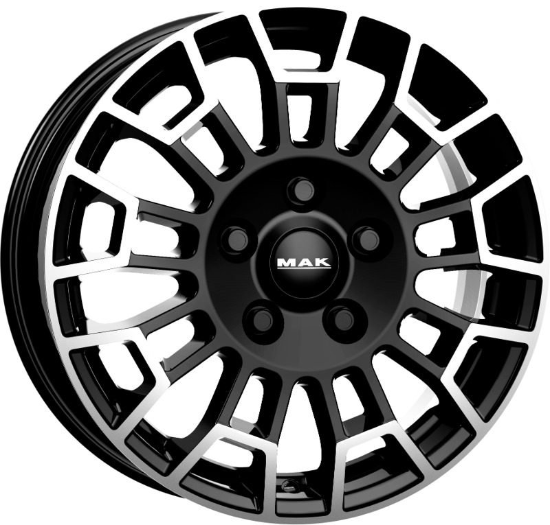 Cerchio MAK Nomad Black Mirror 6 fori 20\" 8.5X20 ET20 6x139.7